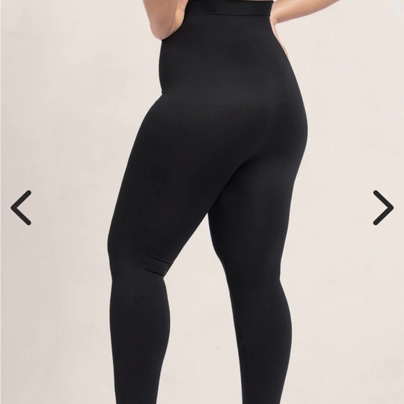 2/$30 Shapermint Essentials High-Waisted Shaping Leggings 3XL Black #42075 - Picture 7 of 13